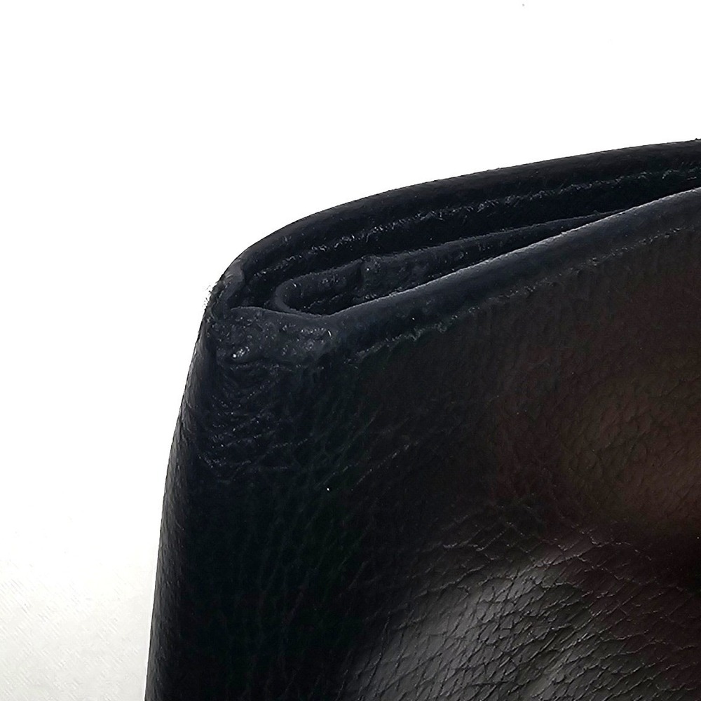 Montblanc Meisterstuck 6cc Bifold Wallet Black Leather One Size Men's - Picture 7 of 10